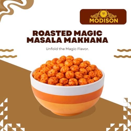 BalGokul Foods Roasted Makhana Healthy Snacks Magic Masala 80g thumbnail 7