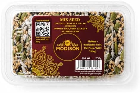 BalGokul Foods Mixed Seeds Blend Superfoods Chia Flax Pumpkin Sunflower 250g