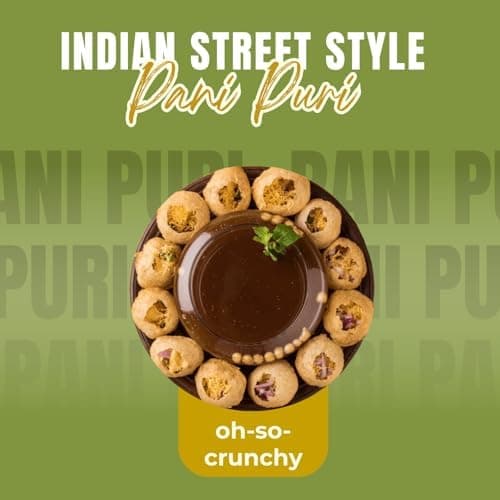 BalGokul Foods Pani Puri Indian Snacks Crispy Golgappa Shells 80pc thumbnail 7