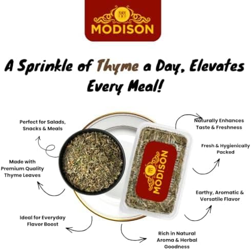 BalGokul Foods Thyme Herbs Dried Aromatic Seasoning 200g thumbnail 3