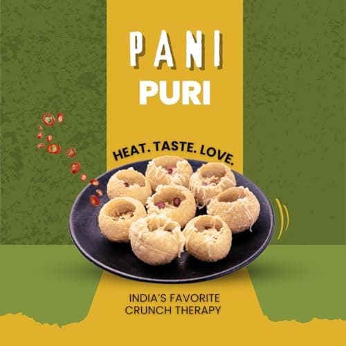 BalGokul Foods Pani Puri Indian Snacks Crispy Golgappa Shells 80pc thumbnail 5