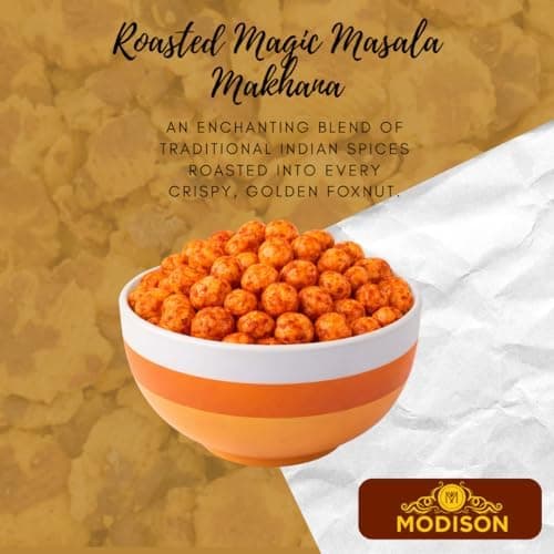 BalGokul Foods Roasted Makhana Healthy Snacks Magic Masala 80g thumbnail 5
