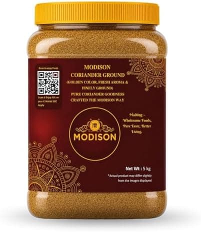 BalGokul Foods Coriander Ground Powder Indian Spices Pure Dhania 5KG