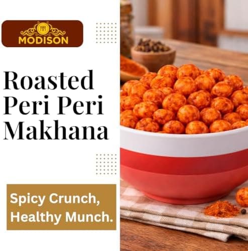 BalGokul Foods Roasted Makhana Healthy Snacks Peri Peri 80g thumbnail 5