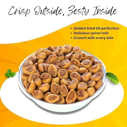BalGokul Foods Poona Bhakarwadi Indian Namkeen Crispy Maharashtrian 540g thumbnail 3