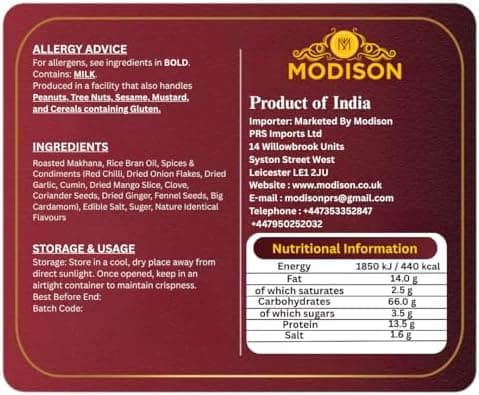 BalGokul Foods Roasted Makhana Healthy Snacks Zesty Mint 80g thumbnail 2