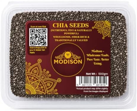 BalGokul Foods Chia Seeds Superfoods Natural Breakfast Nutrition 500g
