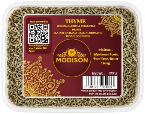 BalGokul Foods Thyme Herbs Dried Aromatic Seasoning 200g