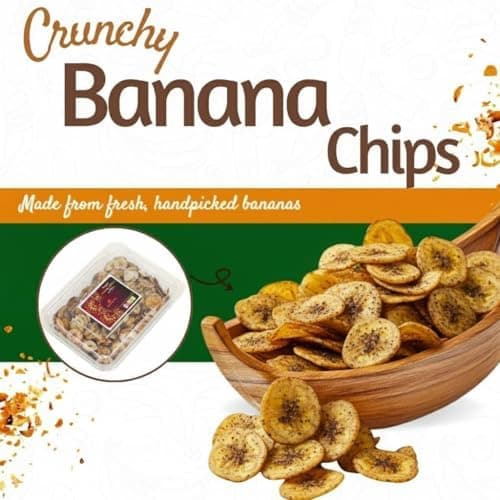 BalGokul Foods Banana Black Pepper Wafers Indian Snacks Crispy 360g thumbnail 4