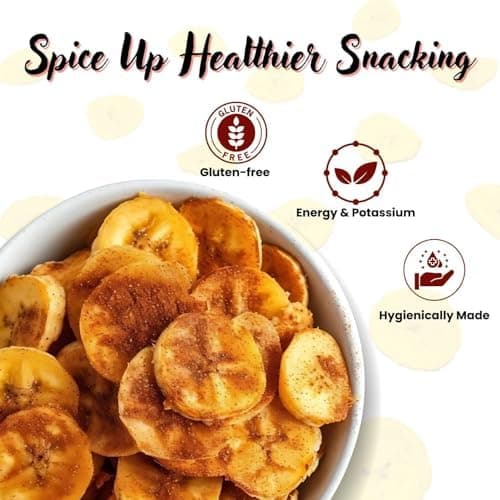 BalGokul Foods Spicy Banana Wafers Indian Snacks Crispy Plantain 540g alternate image