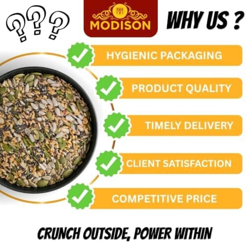BalGokul Foods Mixed Seeds Blend Superfoods Chia Flax Pumpkin Sunflower 250g thumbnail 3