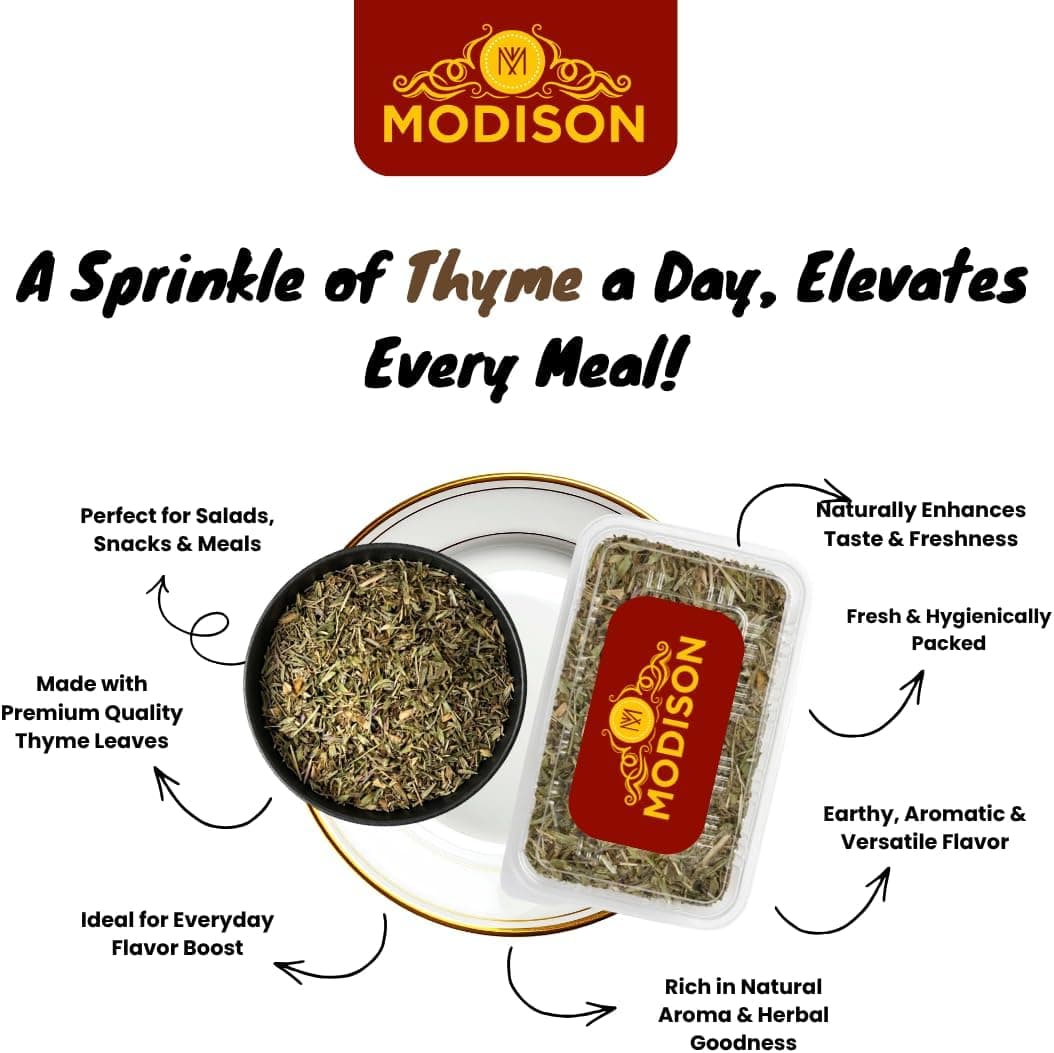 BalGokul Foods Thyme Herbs Dried Aromatic Seasoning 200g thumbnail 10