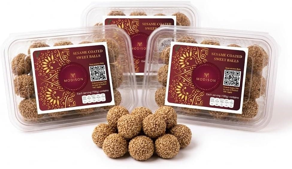 BalGokul Foods Til Laddu Indian Sweets Sesame Sweet Balls 540g thumbnail 8