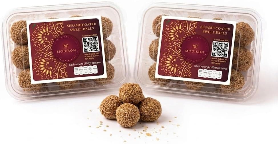 BalGokul Foods Til Laddu Indian Sweets Sesame Sweet Balls 360g thumbnail 8