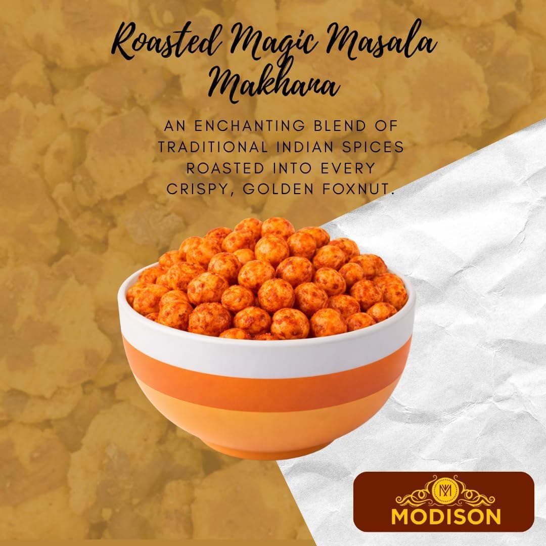 BalGokul Foods Roasted Makhana Healthy Snacks Magic Masala 80g thumbnail 12