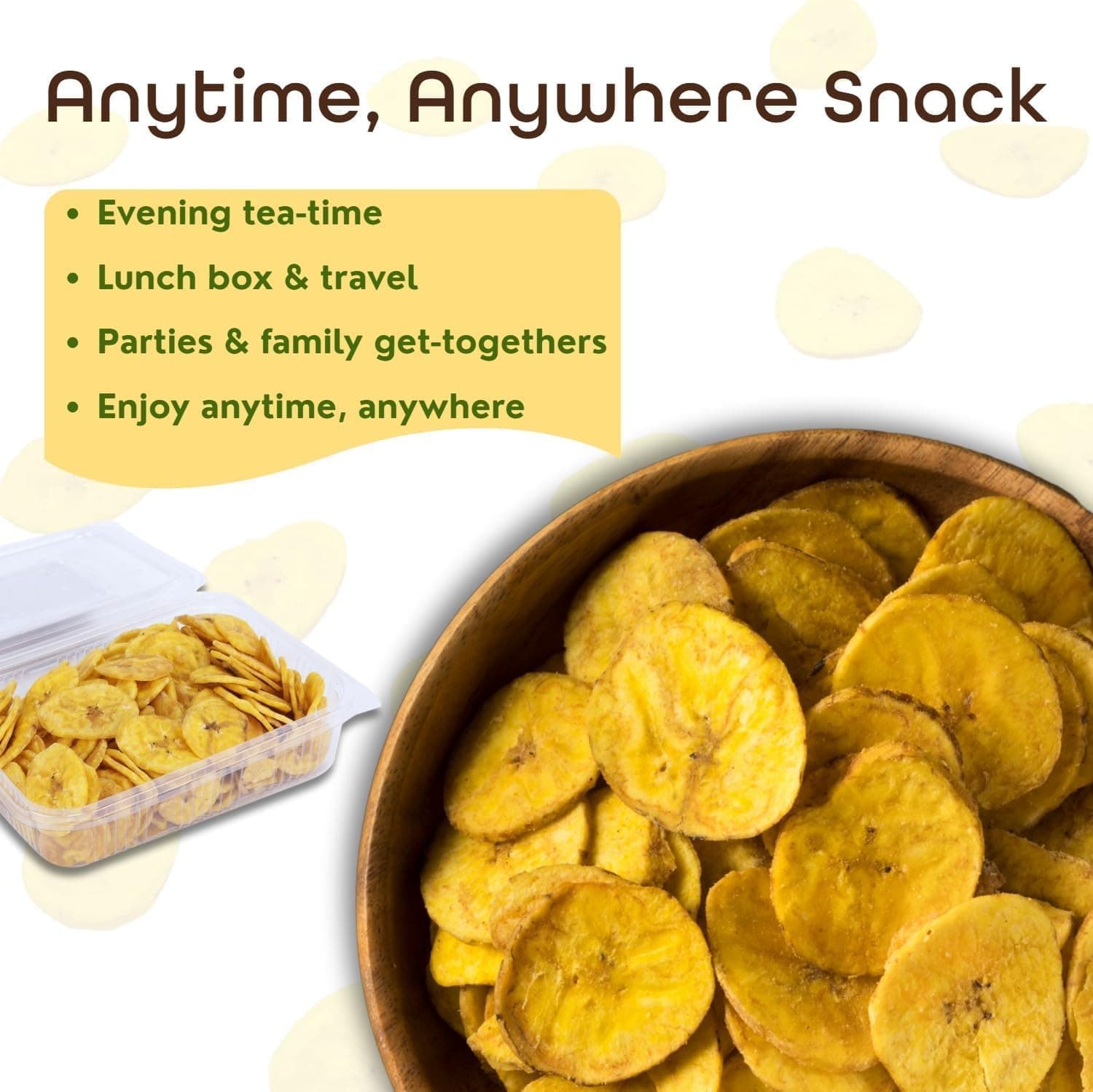 BalGokul Foods Yellow Banana Wafers Indian Snacks Crispy 540g thumbnail 12