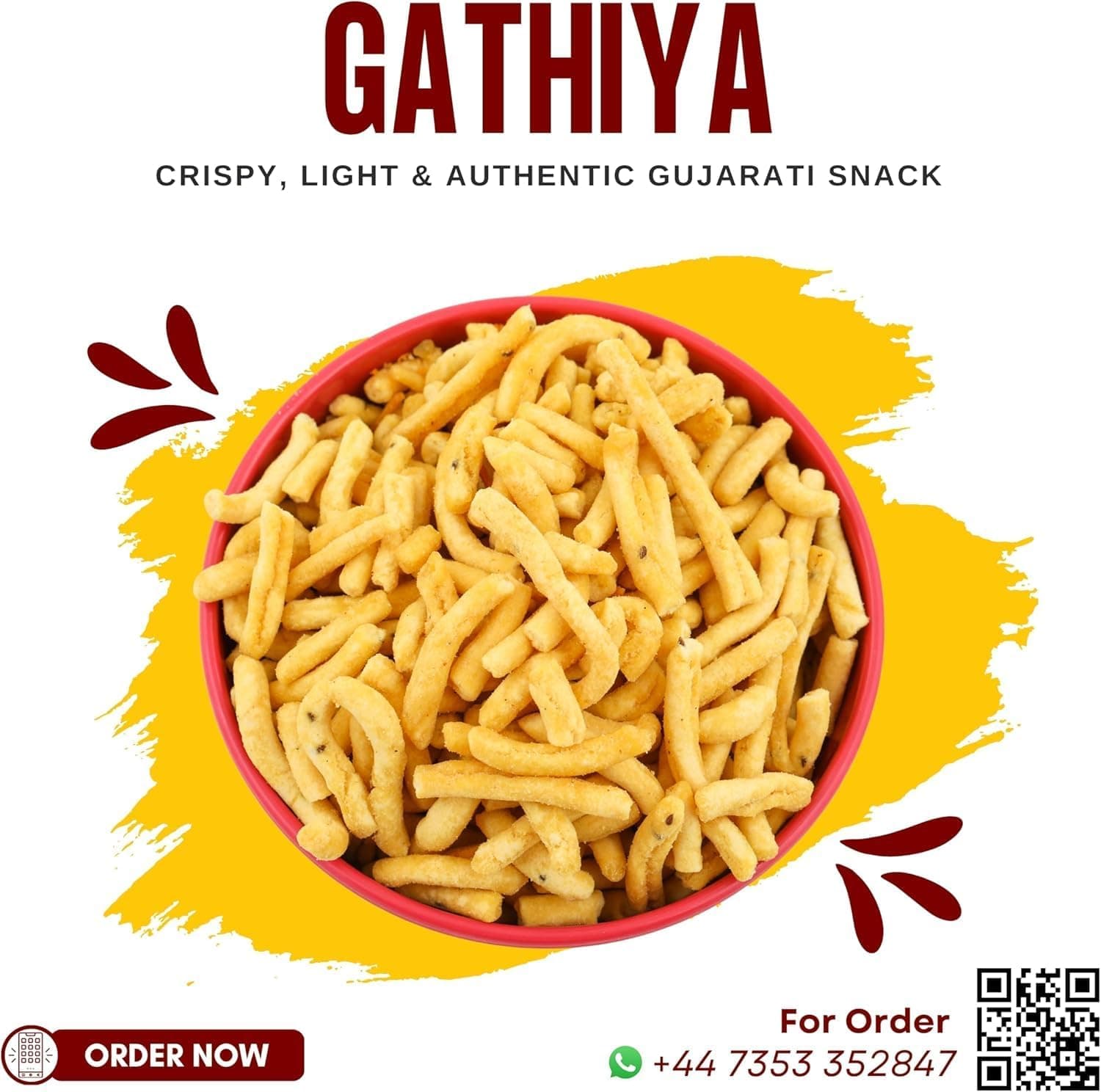 BalGokul Foods Bhavnagari Gathiya Indian Crispy Snacks 540g thumbnail 11