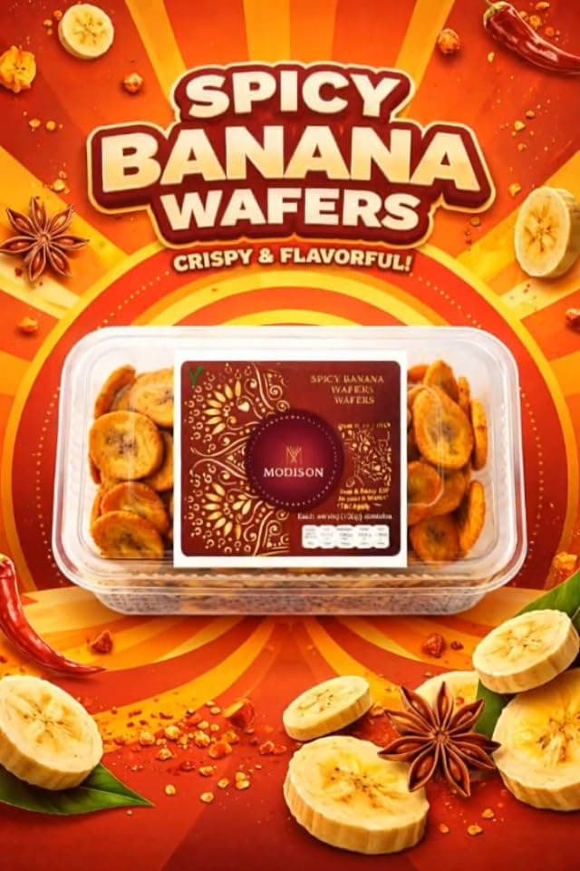 BalGokul Foods Spicy Banana Wafers Indian Snacks Crispy Plantain 540g thumbnail 7