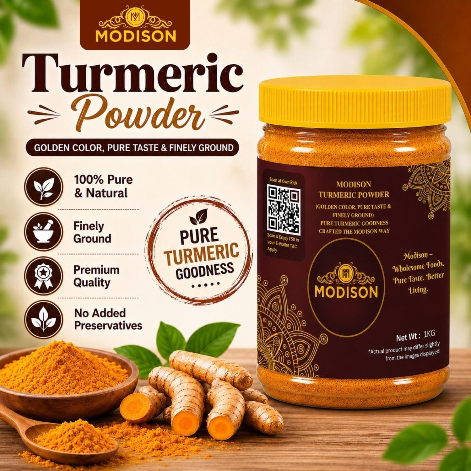 BalGokul Foods Turmeric Powder Indian Spices Pure Haldi 750g thumbnail 11