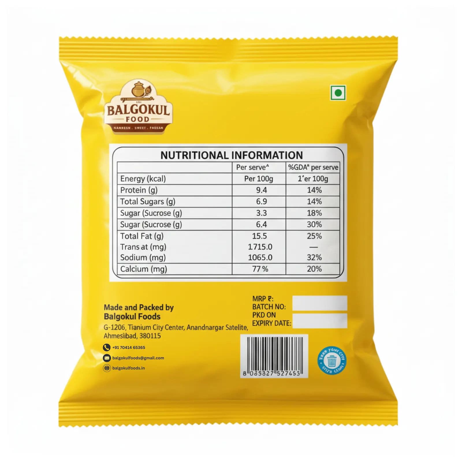 BalGokul Foods Achari Noodles product image 4