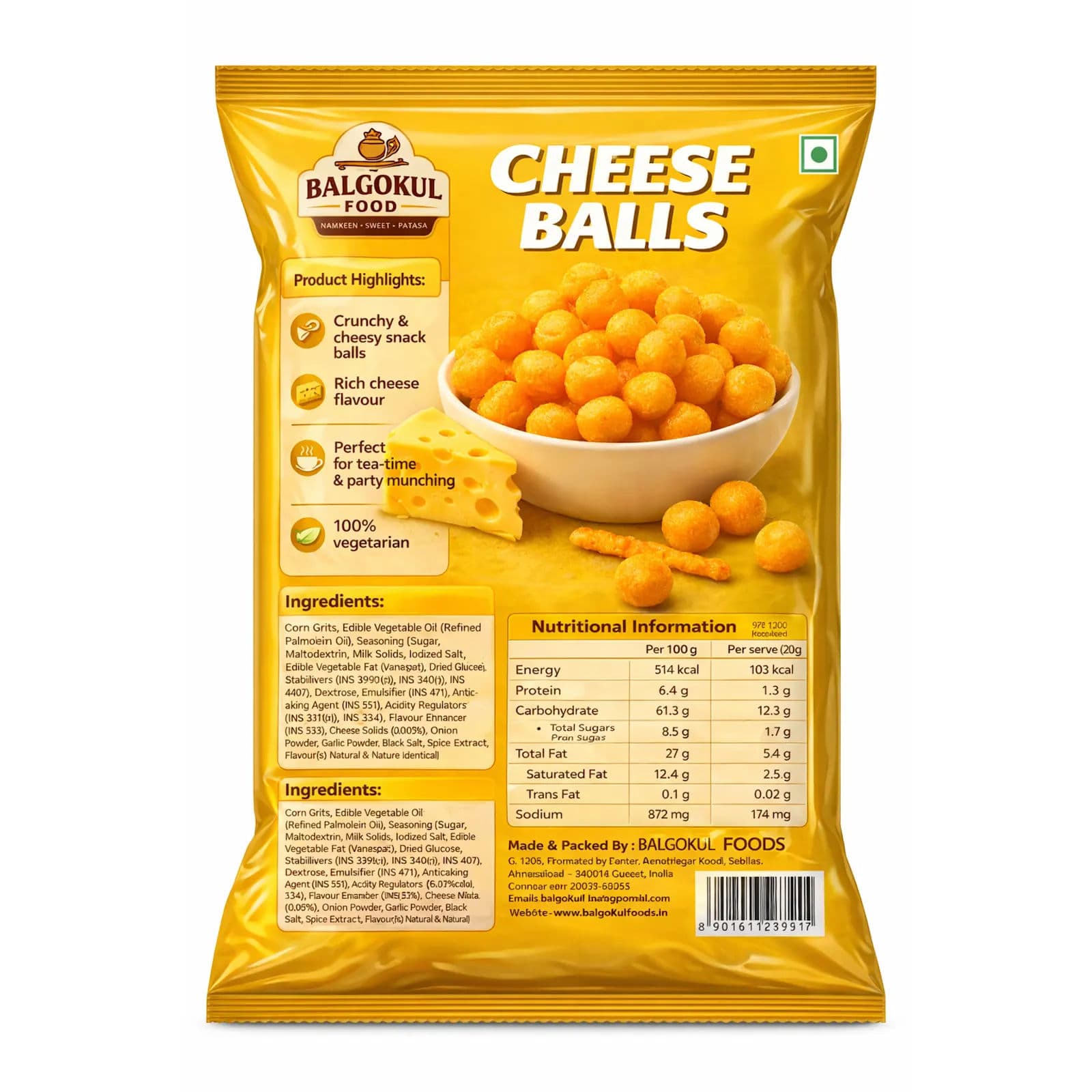 BalGokul Foods Cheese Balls product image 4