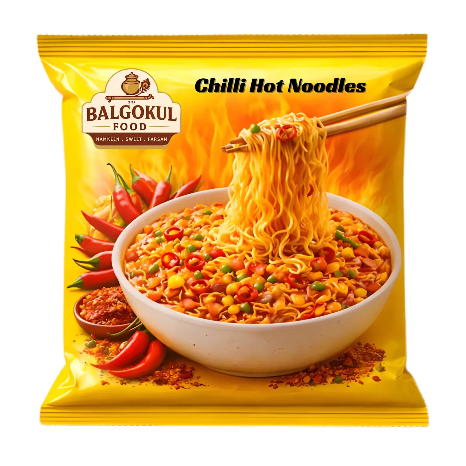 BalGokul Foods Chilli Hot Noodles product image 1