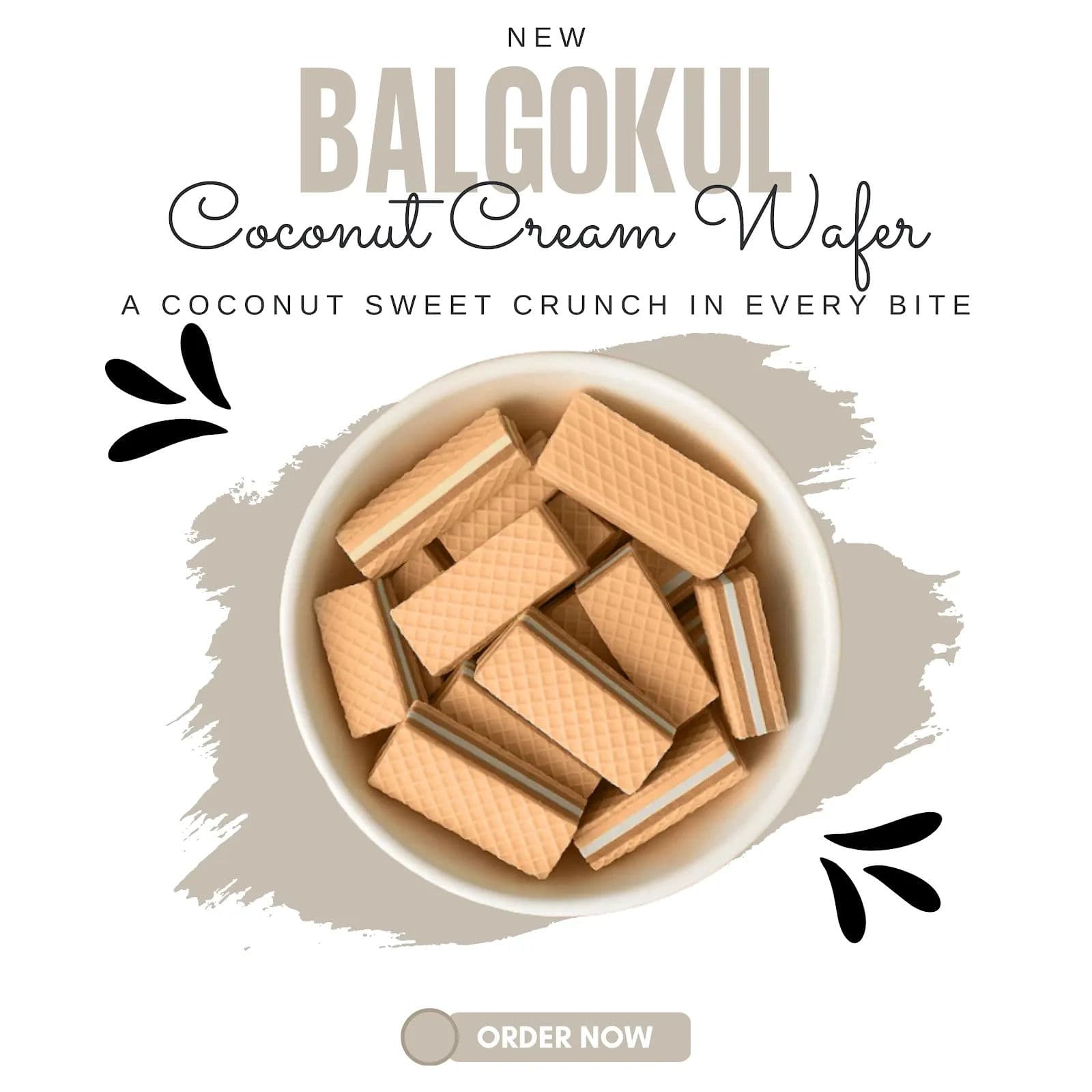 BalGokul Foods Creamy Coconut Cream Wafers alternate image