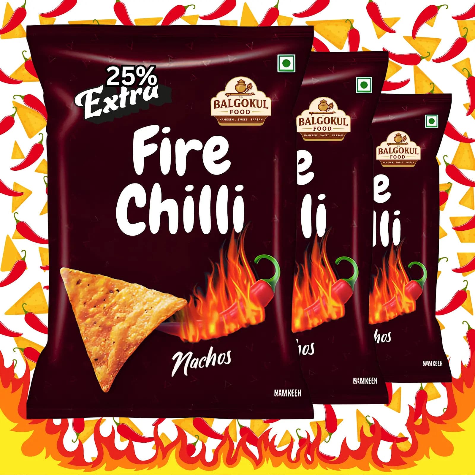 BalGokul Foods Fire Chilli Nachos product image 3