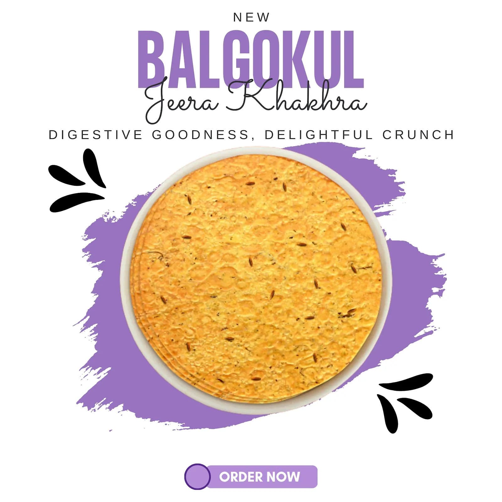 BalGokul Foods Healthy Bites – Jeera Khakhra alternate image