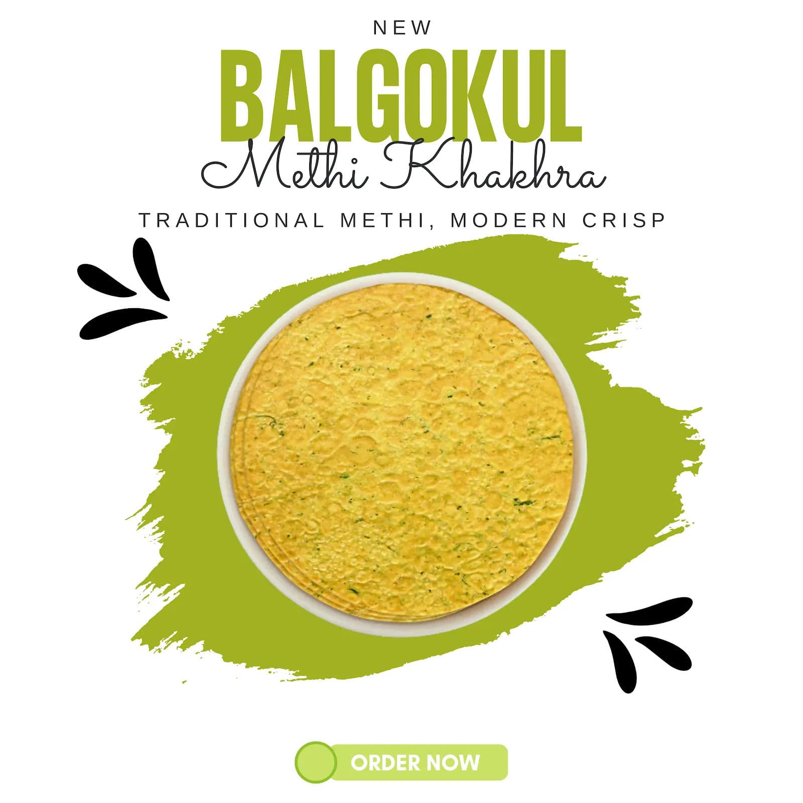 BalGokul Foods Healthy Bites – Methi Khakhra alternate image