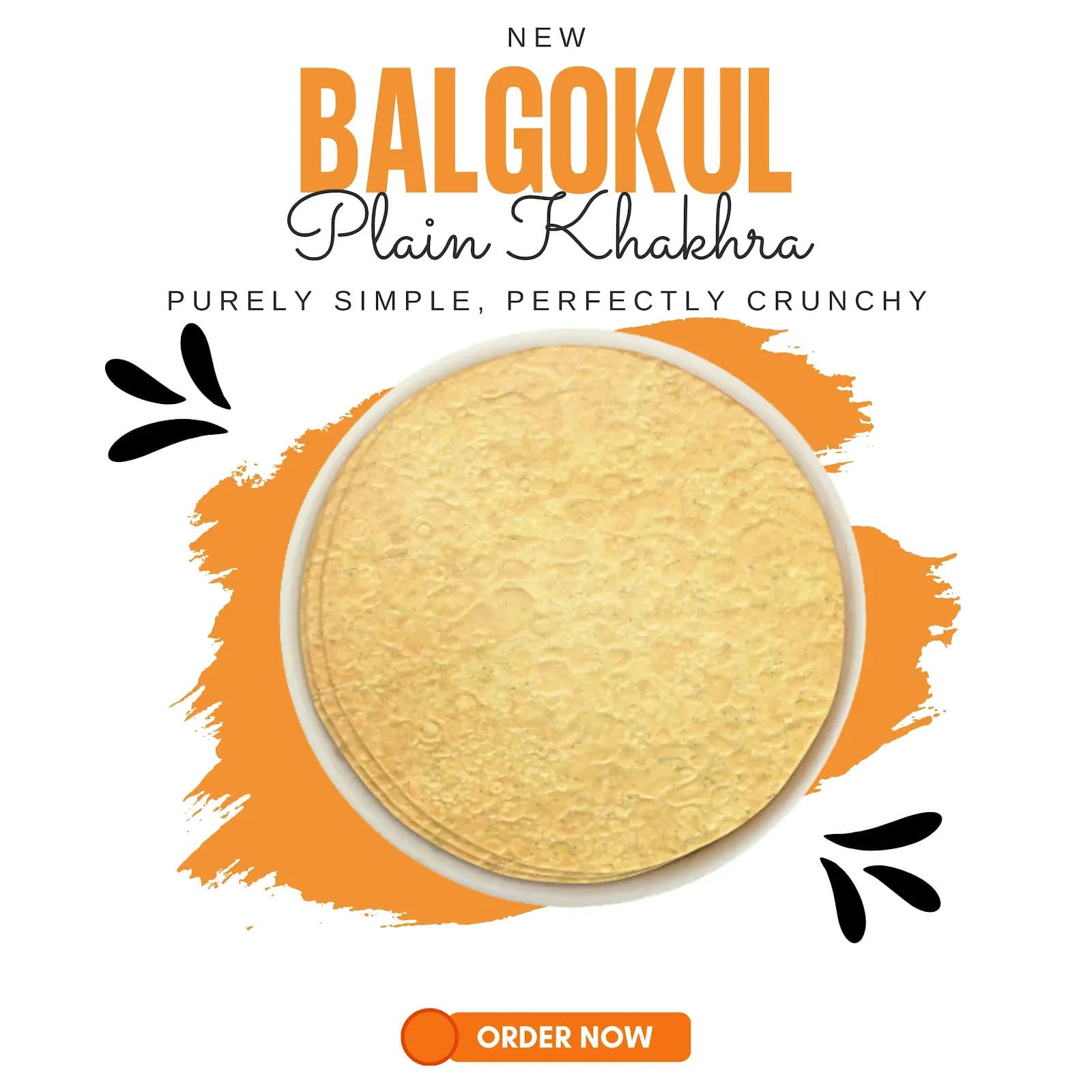 BalGokul Foods Healthy Bites – Plain Khakhra alternate image