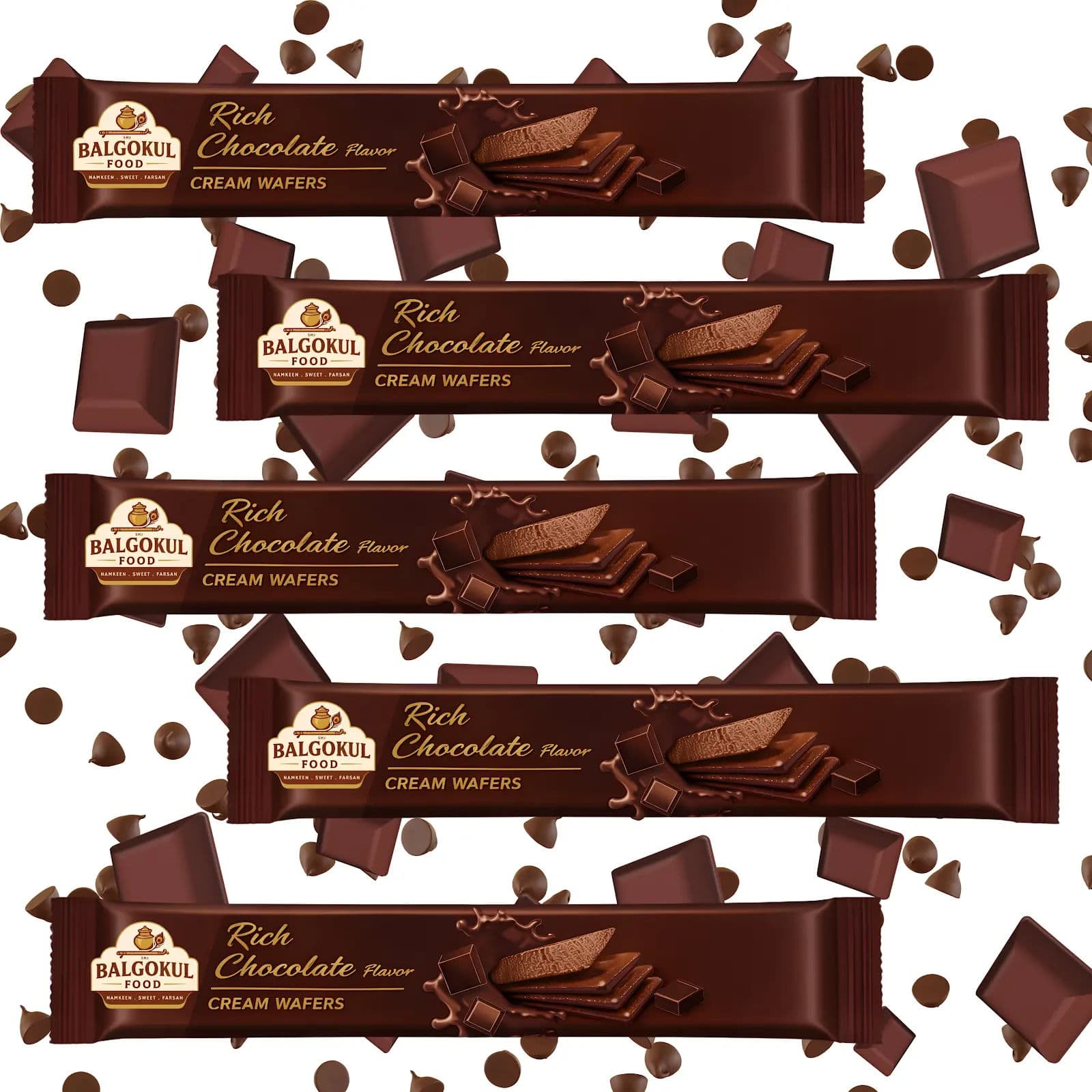 BalGokul Foods Rich Chocolate Cream Wafers product image 3