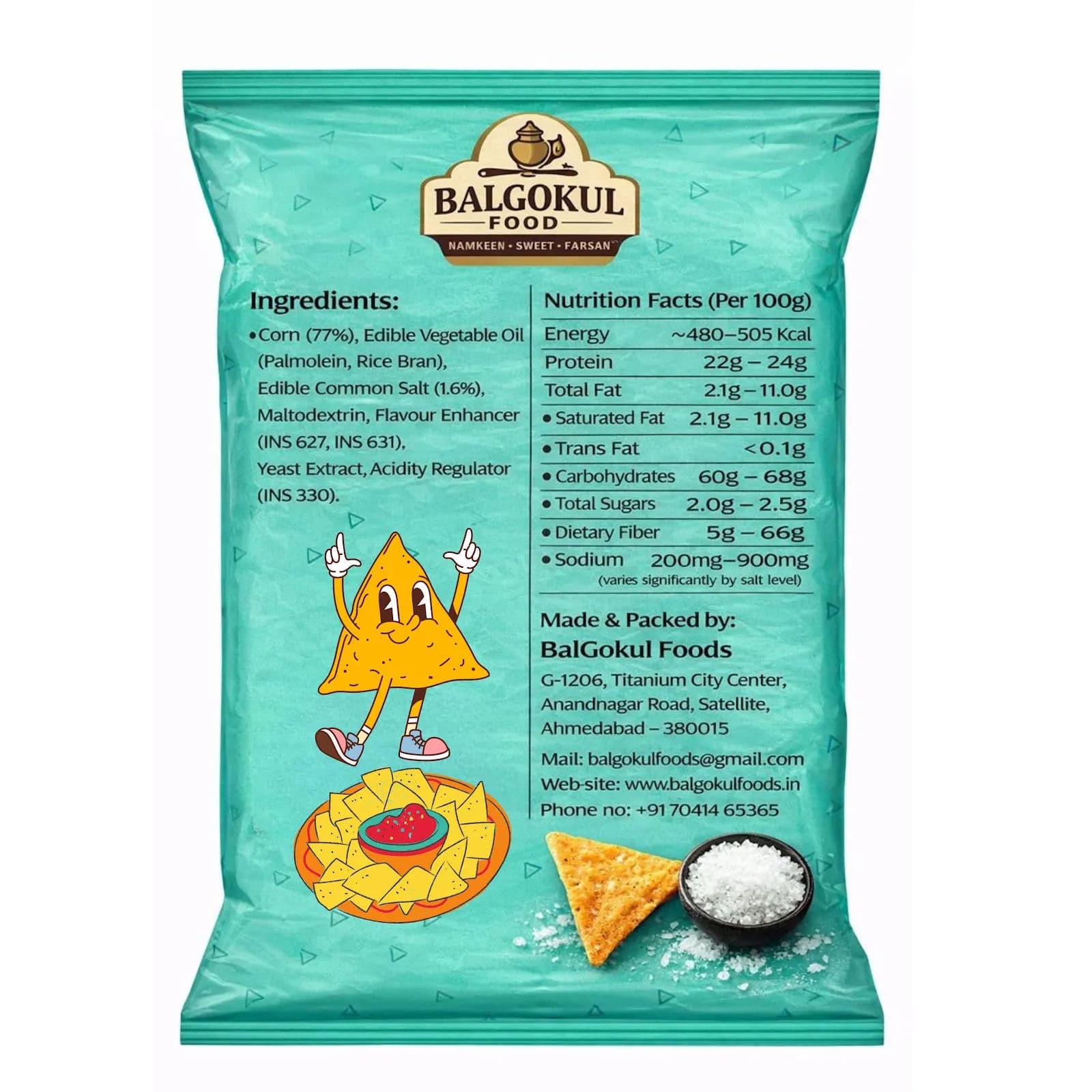BalGokul Foods Salty Masti Nachos (25% Extra) product image 4