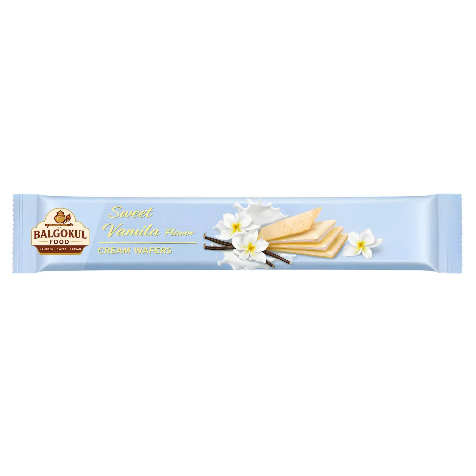BalGokul Foods Sweet Vanilla Cream Wafers