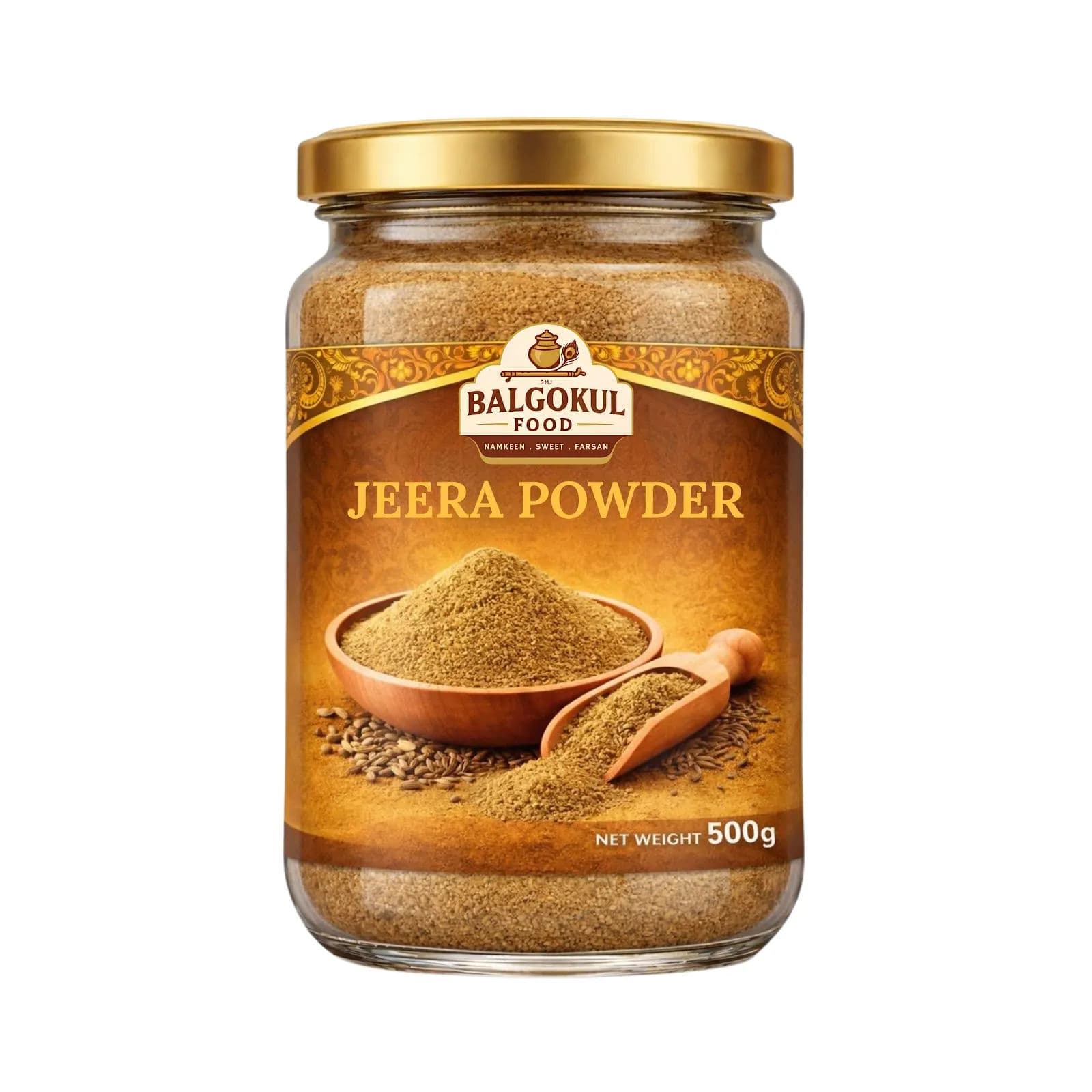 Jeera Powder 500g – Powerful Pure Indian Cumin Spice | BalGokul