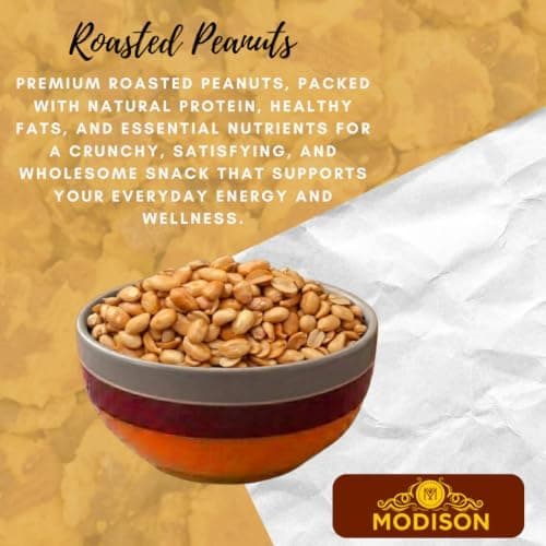 BalGokul Foods Roasted Peanuts Healthy Snacks Protein Rich Groundnuts 250g product image 4