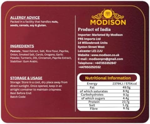 BalGokul Foods Roasted Peanuts Healthy Snacks Protein Rich Groundnuts 250g product image 2