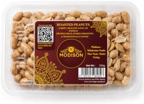 BalGokul Foods Roasted Peanuts Healthy Snacks Protein Rich Groundnuts 250g product image 1