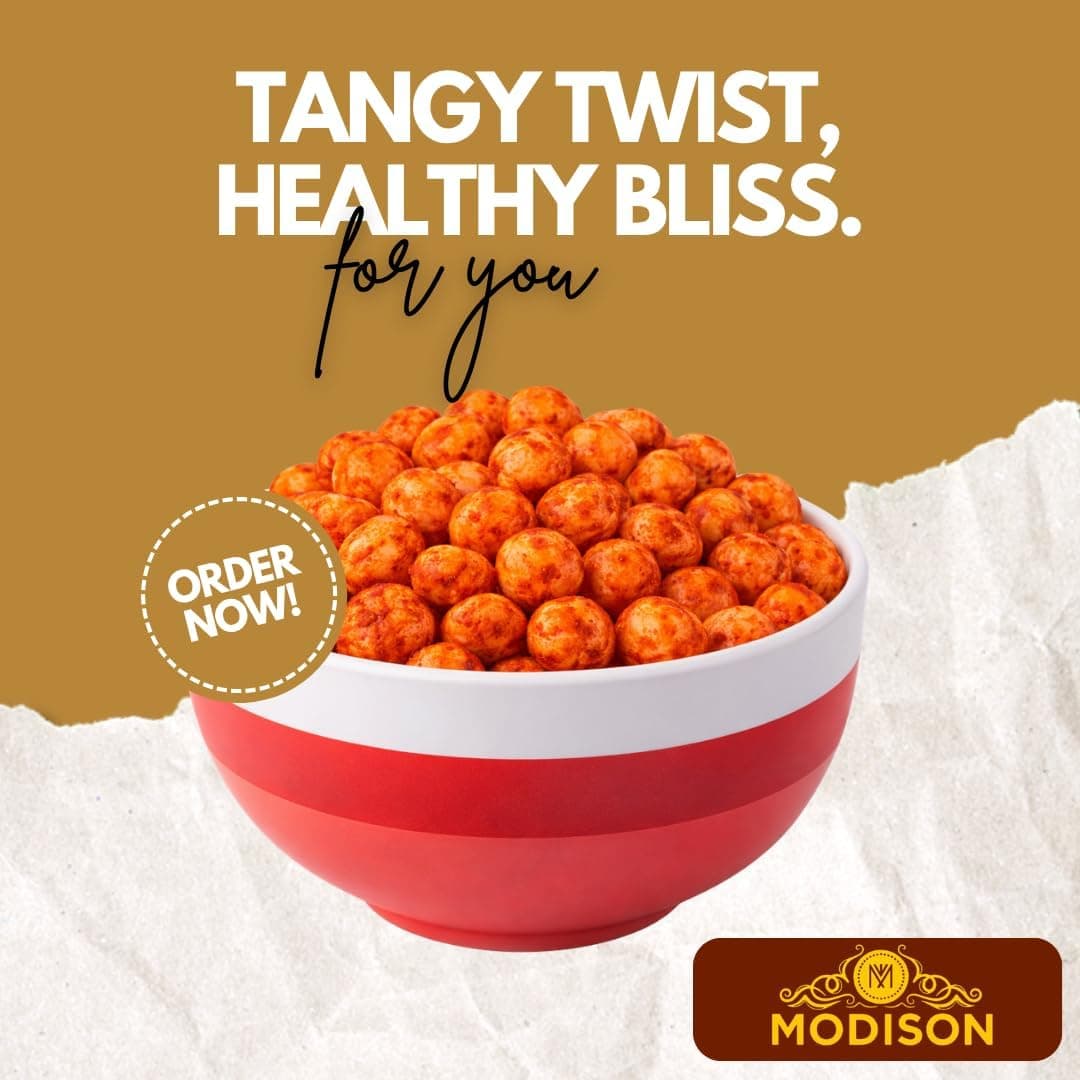 BalGokul Foods Roasted Makhana Healthy Snacks Tangy Tomato 80g product image 9