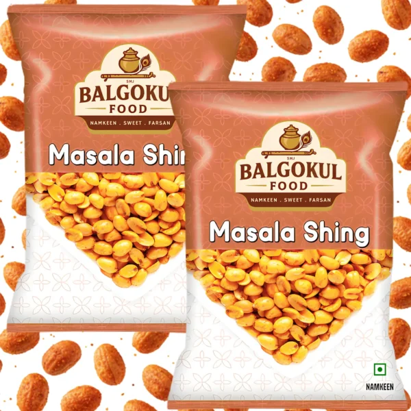 BalGokul Foods Masala Sing – Spicy Roasted Peanuts Namkeen | Crunchy & Flavorful