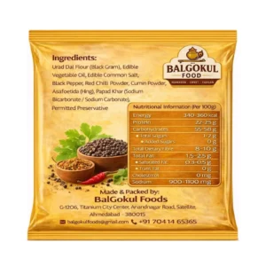 BalGokul Foods – Punjabi Papad - Image 4