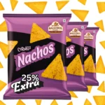 BalGokul Foods Cornigo Cheesy Nachos – Crunchy Corn Chips with Rich Cheese Flavor (25% Extra) - Image 3