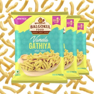 BalGokul Foods Vanela Gathiya – Crispy Traditional Gujarati Snack | Fresh & Crunchy - Image 3