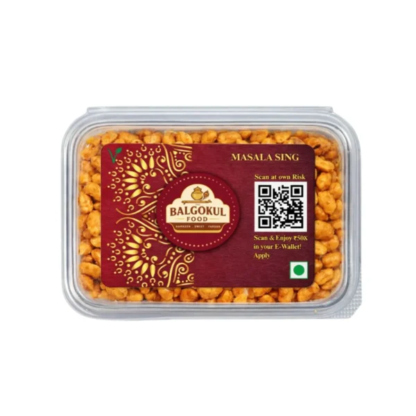 BalGokul Foods Masala Sing – Spicy Roasted Peanuts Namkeen | Crunchy & Flavorful