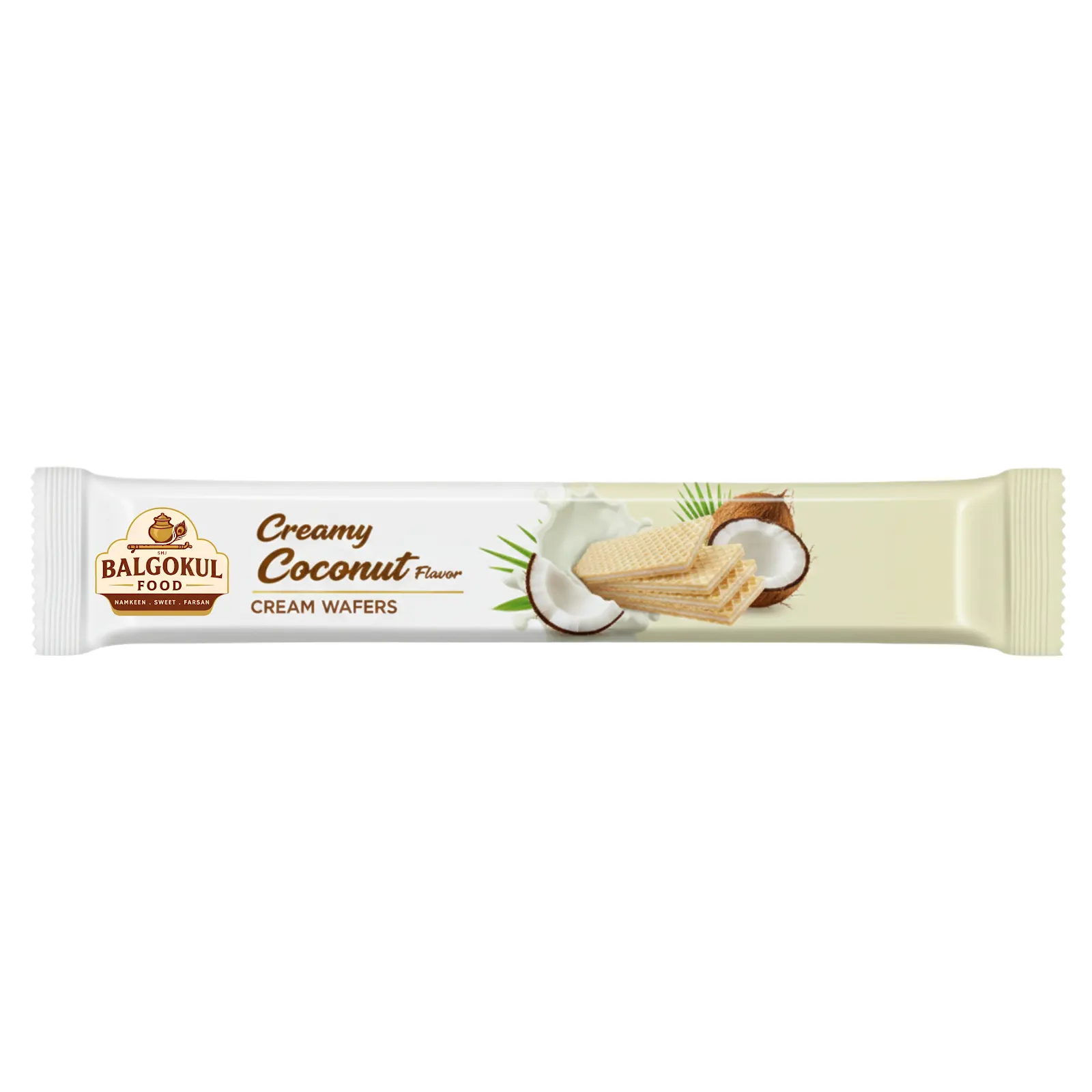 BalGokul Foods Creamy Coconut Cream Wafers BalGokul Foods Creamy Coconut Cream Wafers - Image 1