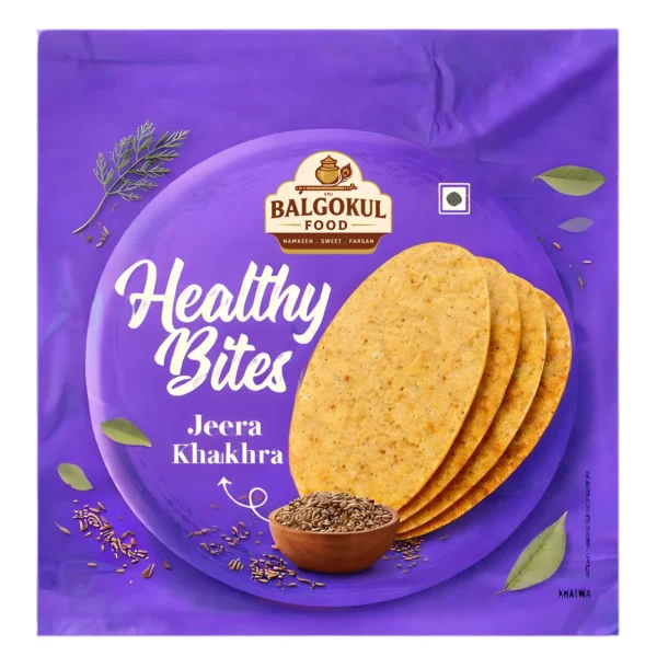 BalGokul Foods Healthy Bites – Jeera Khakhra
