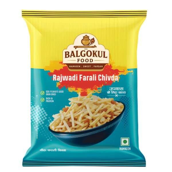 BalGokul Foods Rajwadi Farali Chivda – Fasting Special Crispy Namkeen | Upvas Friendly
