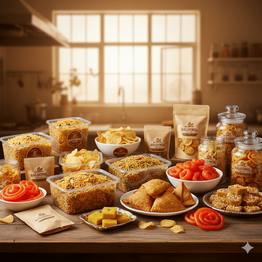 BalGokul Foods authentic Indian snacks