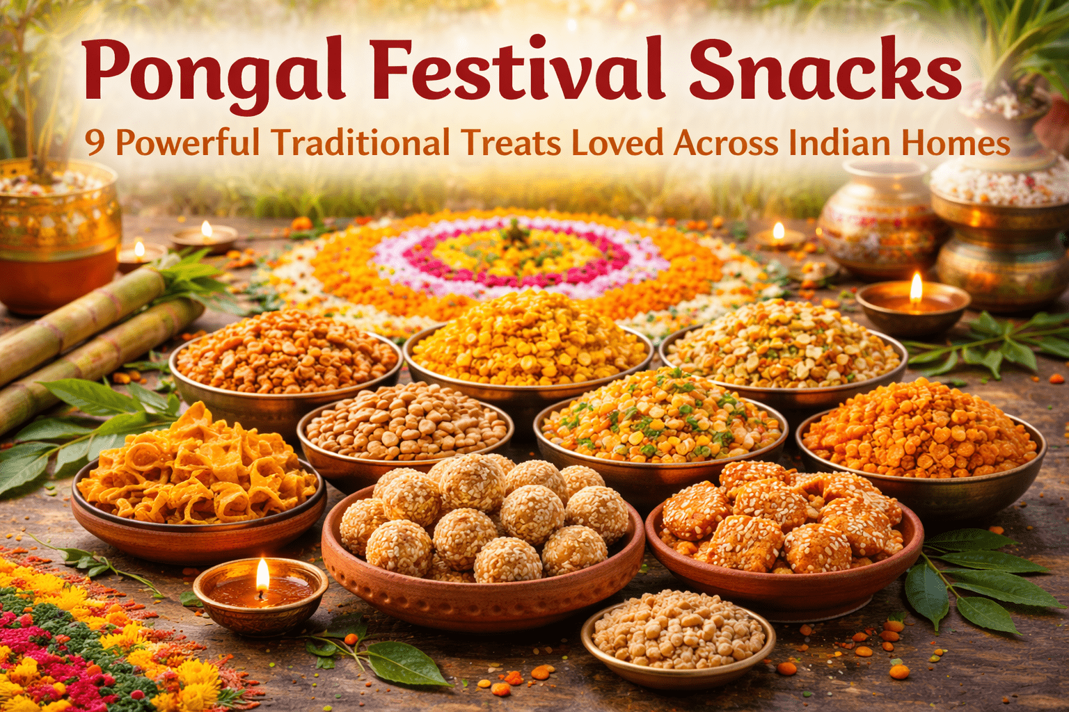 Pongal Festival Snacks
