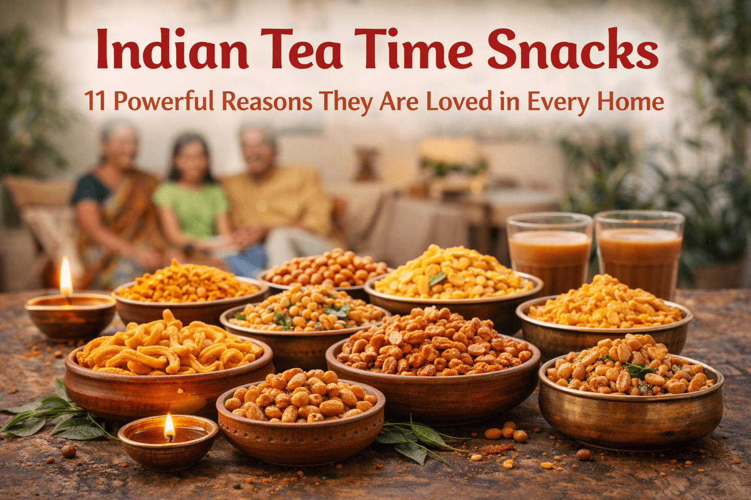 Indian Tea Time Snacks